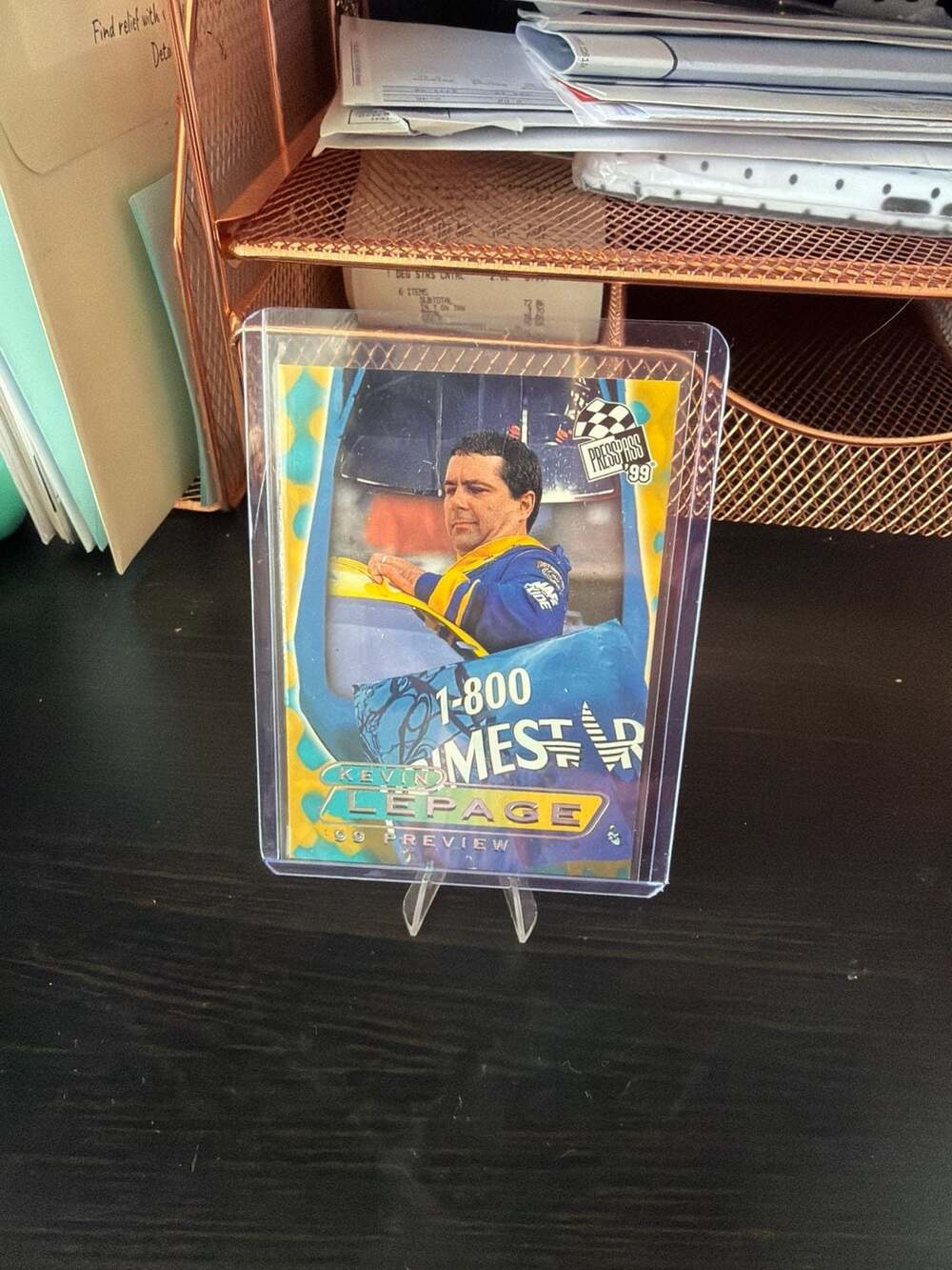 1999 Press Pass Kevin LePage Preview NASCAR Trading Card